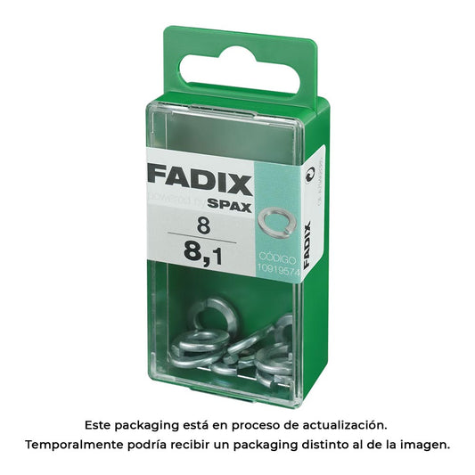 Caixa s 8 unid. anilha pressÃ£o 8,1mm fadix_0