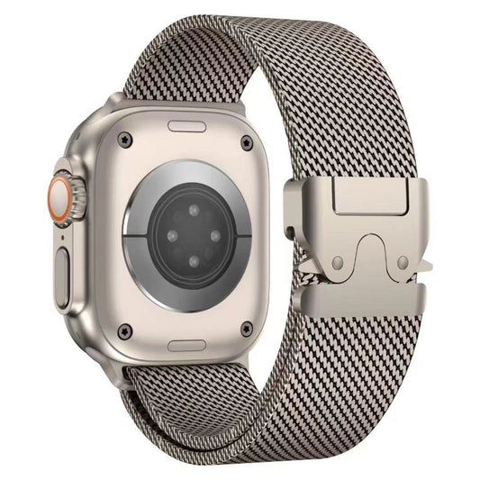 Titanium Milanese Loop Bracelet 42/44/45/46/49 mm - titanium_0