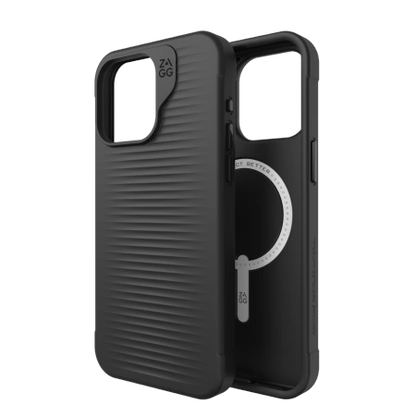 ZAGG Luxe Snap Case with MagSafe for iPhone 15 Pro Max - Black_1
