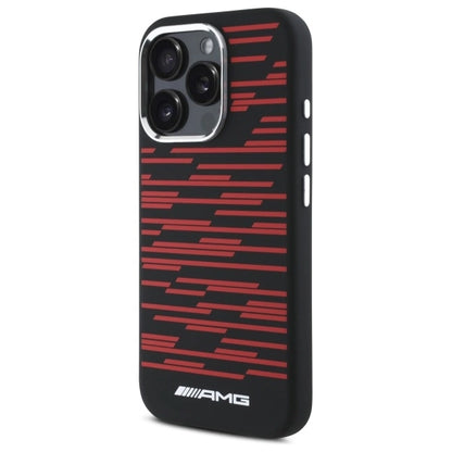 AMG Silicone Graphics MagSafe case for iPhone 16 Pro - black_1