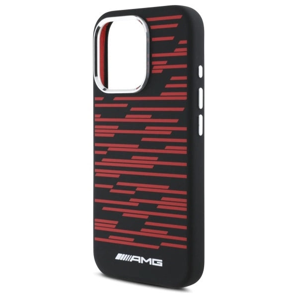 AMG Silicone Graphics MagSafe case for iPhone 16 Pro - black_5