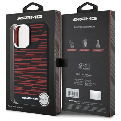 AMG Silicone Graphics MagSafe case for iPhone 16 - black_7