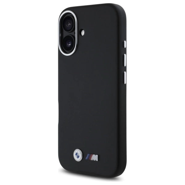 BMW M Smooth Full Wrapped Metal MagSafe iPhone 16 Case - Black_1