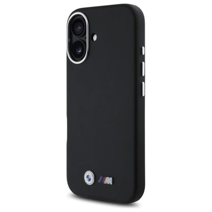 BMW M Smooth Full Wrapped Metal MagSafe iPhone 16 Case - Black_1