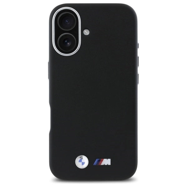 BMW M Smooth Full Wrapped Metal MagSafe iPhone 16 Case - Black_2