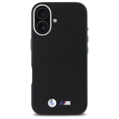BMW M Smooth Full Wrapped Metal MagSafe iPhone 16 Case - Black_2