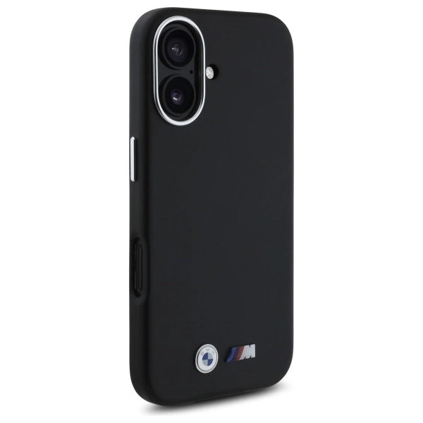 BMW M Smooth Full Wrapped Metal MagSafe iPhone 16 Case - Black_3