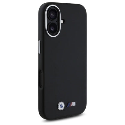 BMW M Smooth Full Wrapped Metal MagSafe iPhone 16 Case - Black_3