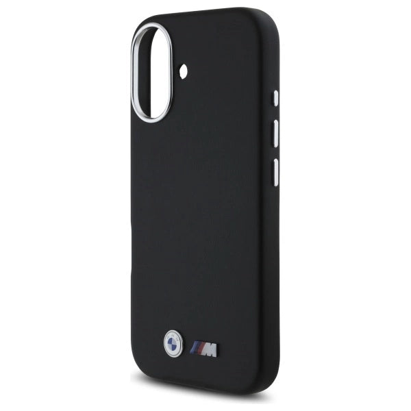 BMW M Smooth Full Wrapped Metal MagSafe iPhone 16 Case - Black_5