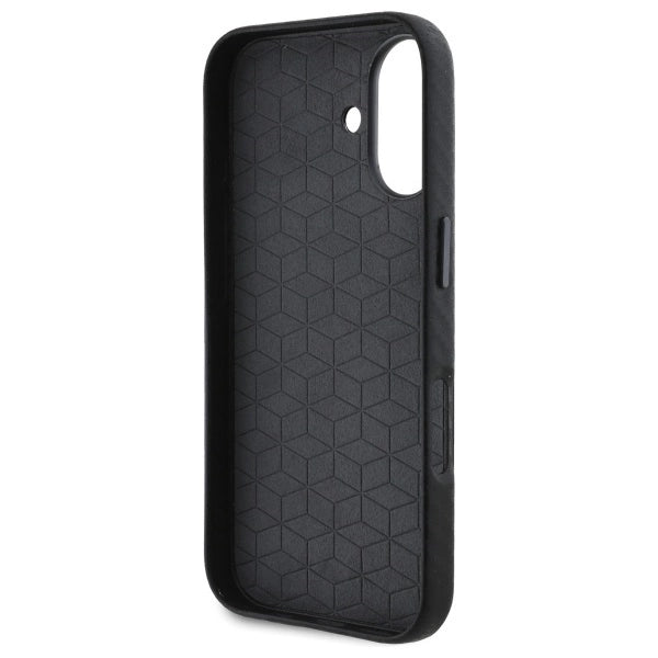 BMW Carbon Wrapped Metal iPhone 16 Case - Black_6