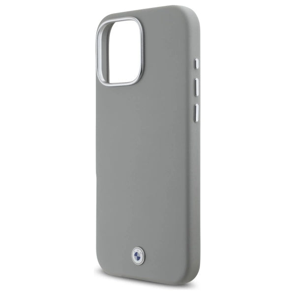 BMW Sign Full Wrapped Metal MagSafe Case for iPhone 16 Pro Max - Gray_5