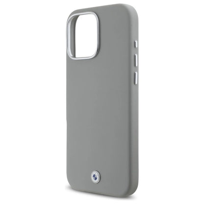 BMW Sign Full Wrapped Metal MagSafe Case for iPhone 16 Pro Max - Gray_5