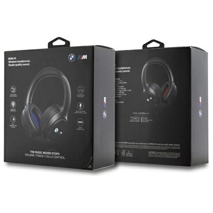 BMW Encmetal Logos Bluetooth ANC Over-Ear Headphones - Black_4