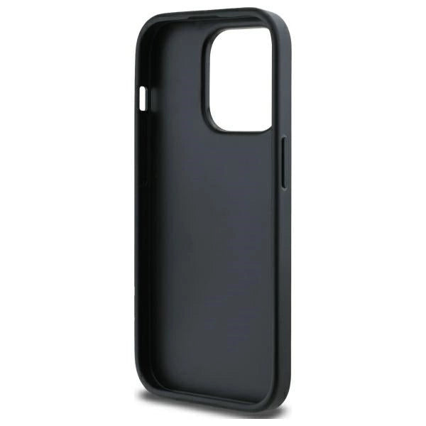 DKNY Quilted Stack Logo iPhone 14 Pro Case - Black_6