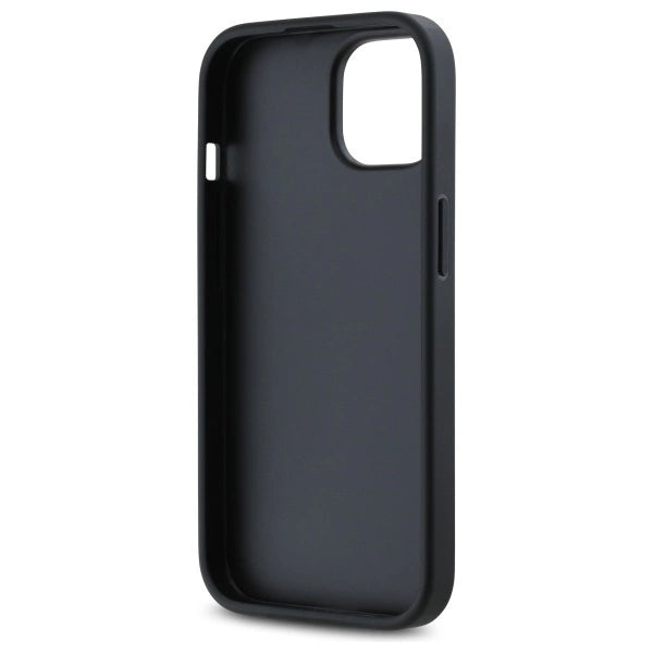 DKNY Quilted Stack Logo iPhone 14 Case - Black_6