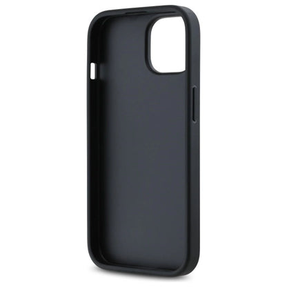 DKNY Quilted Stack Logo iPhone 14 Case - Black_6
