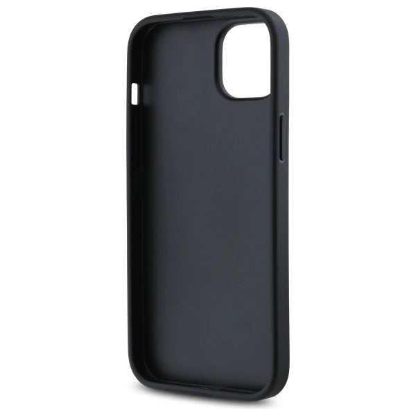 DKNY Quilted Stack Logo iPhone 15 Plus Case - Black_6