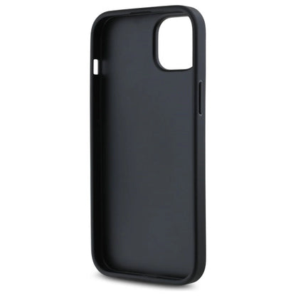 DKNY Quilted Stack Logo iPhone 15 Plus Case - Black_6