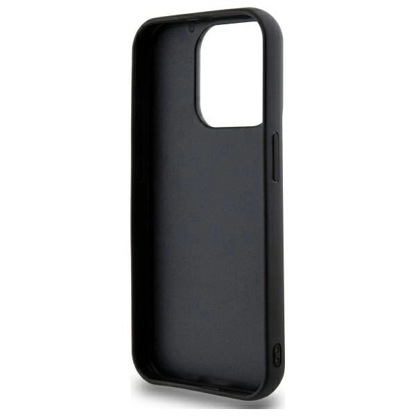 DKNY Quilted Stack Logo iPhone 15 Pro Max Case - Black_6