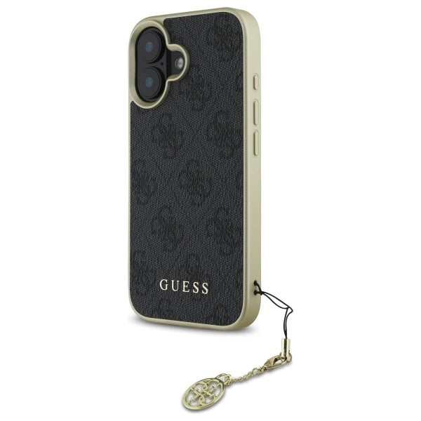 Guess 4G Charms Collection case for iPhone 16 - black_1