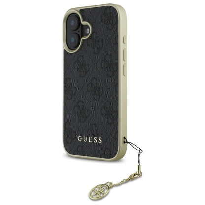 Guess 4G Charms Collection case for iPhone 16 - black_1