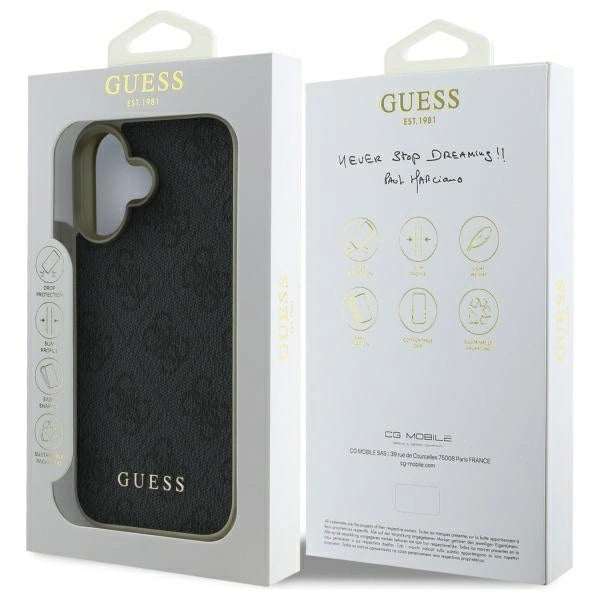 Guess 4G Charms Collection case for iPhone 16 - black_7
