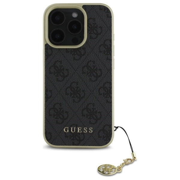 Guess 4G Charms Collection case for iPhone 16 Pro Max - black_2
