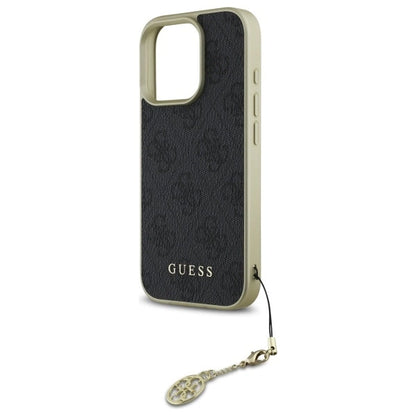 Guess 4G Charms Collection case for iPhone 16 Pro Max - black_5