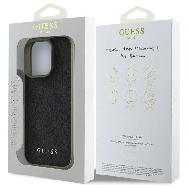 Guess 4G Charms Collection case for iPhone 16 Pro Max - black_7