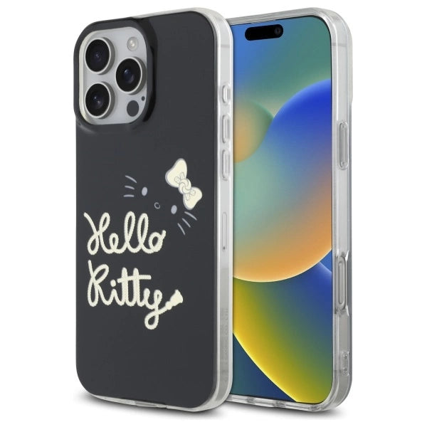 Hello Kitty IML Golden Diva MagSafe Case for iPhone 16 Pro Max - Black_0