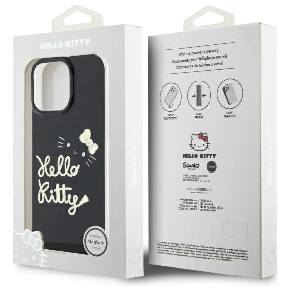 Hello Kitty IML Golden Diva MagSafe Case for iPhone 16 Pro Max - Black_7
