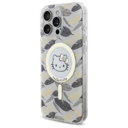 Hello Kitty IML Golden Leaves MagSafe Case for iPhone 16 Pro Max - White_1