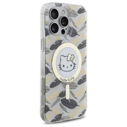 Hello Kitty IML Golden Leaves MagSafe Case for iPhone 16 Pro Max - White_3