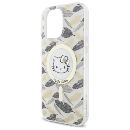 Hello Kitty IML Golden Leaves MagSafe Case for iPhone 16 Pro Max - White_5
