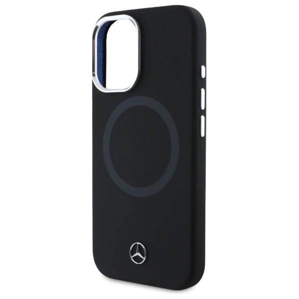 Mercedes MEHMP16S23SUTTK iPhone 16 6.1" black/black hardcase Silicone Tonal Logo MagSafe_5