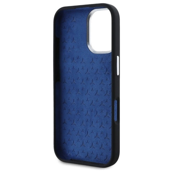Mercedes MEHMP16S23SUTTK iPhone 16 6.1" black/black hardcase Silicone Tonal Logo MagSafe_6