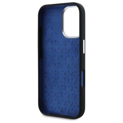 Mercedes MEHMP16S23SUTTK iPhone 16 6.1" black/black hardcase Silicone Tonal Logo MagSafe_6