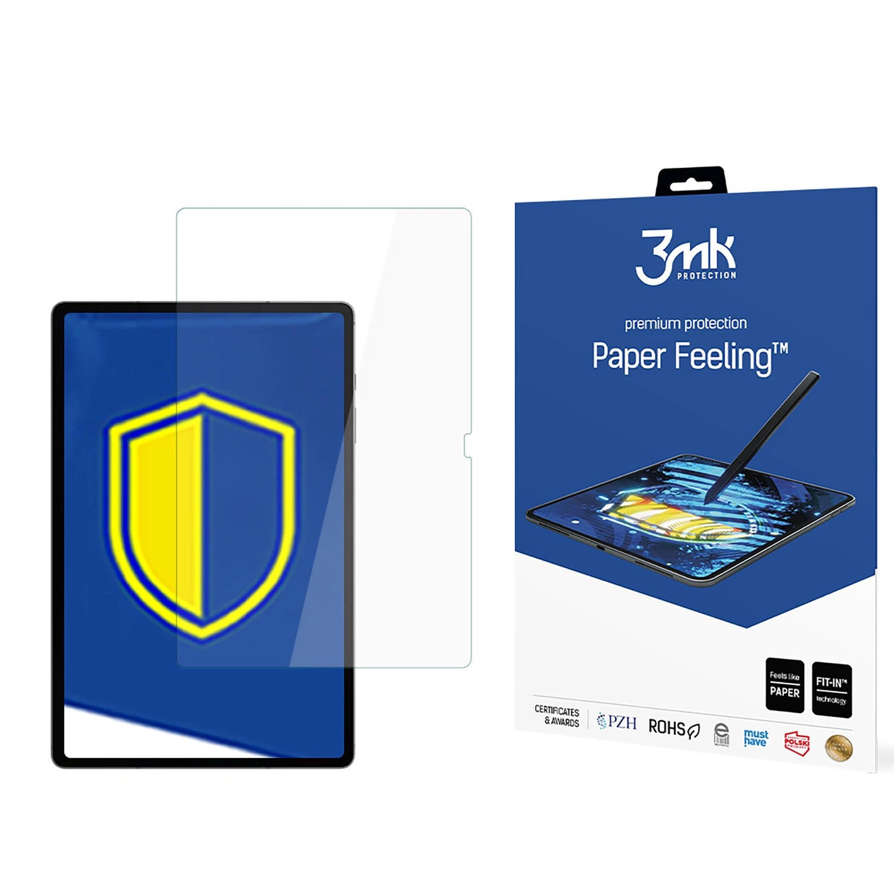 3mk Paper Feeling Protective Film for Samsung Galaxy Tab S10 Plus - up to 15&quot;_0