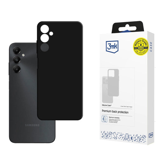 3mk Silicone Case for Samsung Galaxy A05s - Black_0