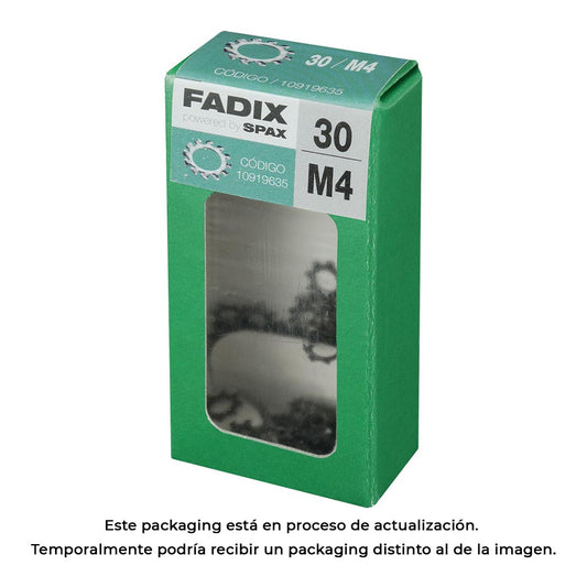 Caixa s 30 unid. anilha dentada m 4 fadix_0