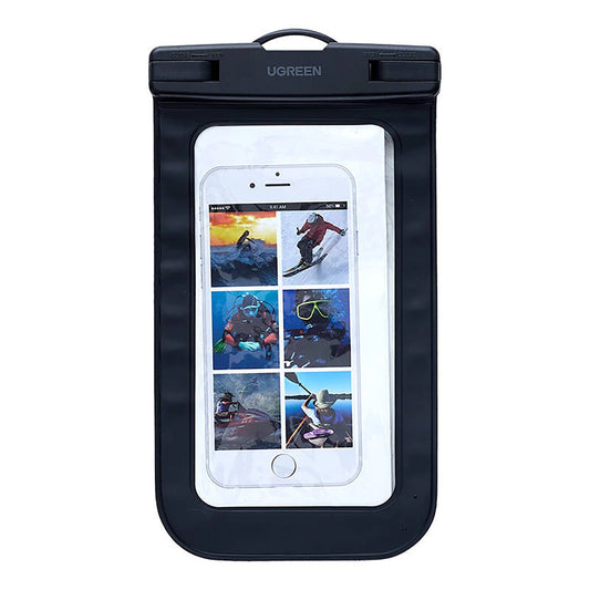 Ugreen LP716 Waterproof Cell Phone Case with IPX8 - Black_0