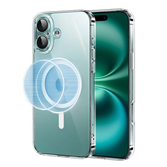 Ugreen Classy Clear Magnetic Case with MagSafe for iPhone 16 Plus - Clear_0