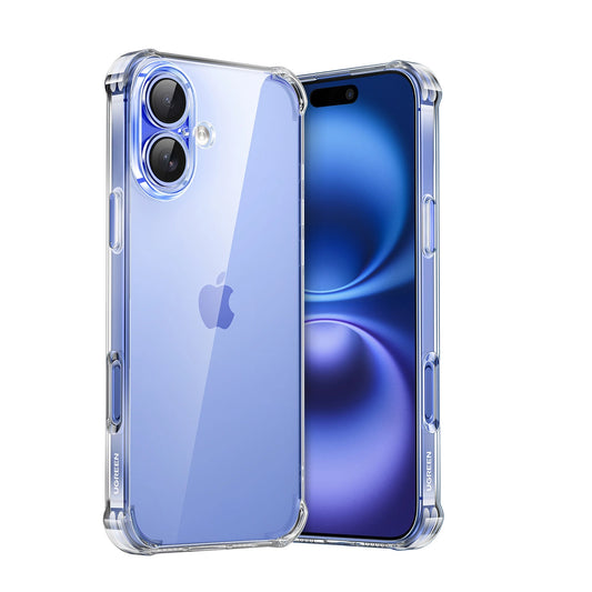 Ugreen Bright Cushion CA101 Case for iPhone 16 Plus - Clear_0