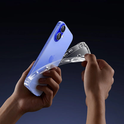 Ugreen Bright Cushion CA101 Case for iPhone 16 Plus - Clear_4