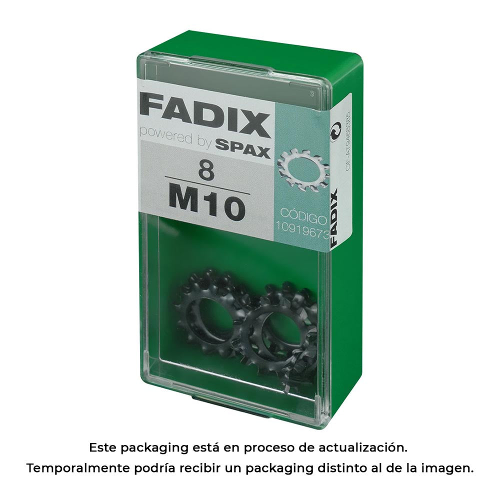 Caixa s 8 unid. anilha dentada m 10 fadix_0