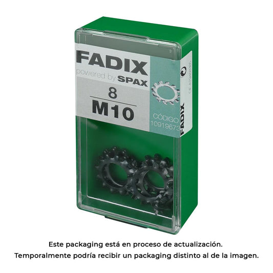 Caixa s 8 unid. anilha dentada m 10 fadix_0