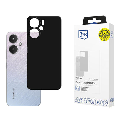 3mk Silicone Case for Xiaomi Redmi 13C 5G - black_0