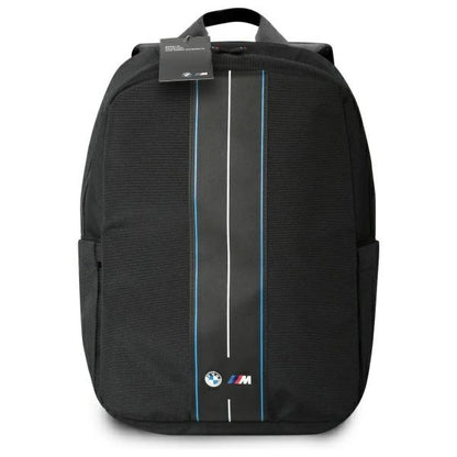BMW Backpack BMBP15COMPVSKL 16&quot; Black Nylon Blue Stripe_3