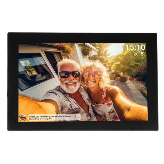 Denver Frameo PFF-1037B 10.1" Digital Frame - Black_0