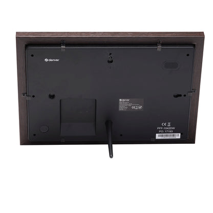 Denver Frameo PFF-1042DW 10.1" Digital Frame - Brown_3